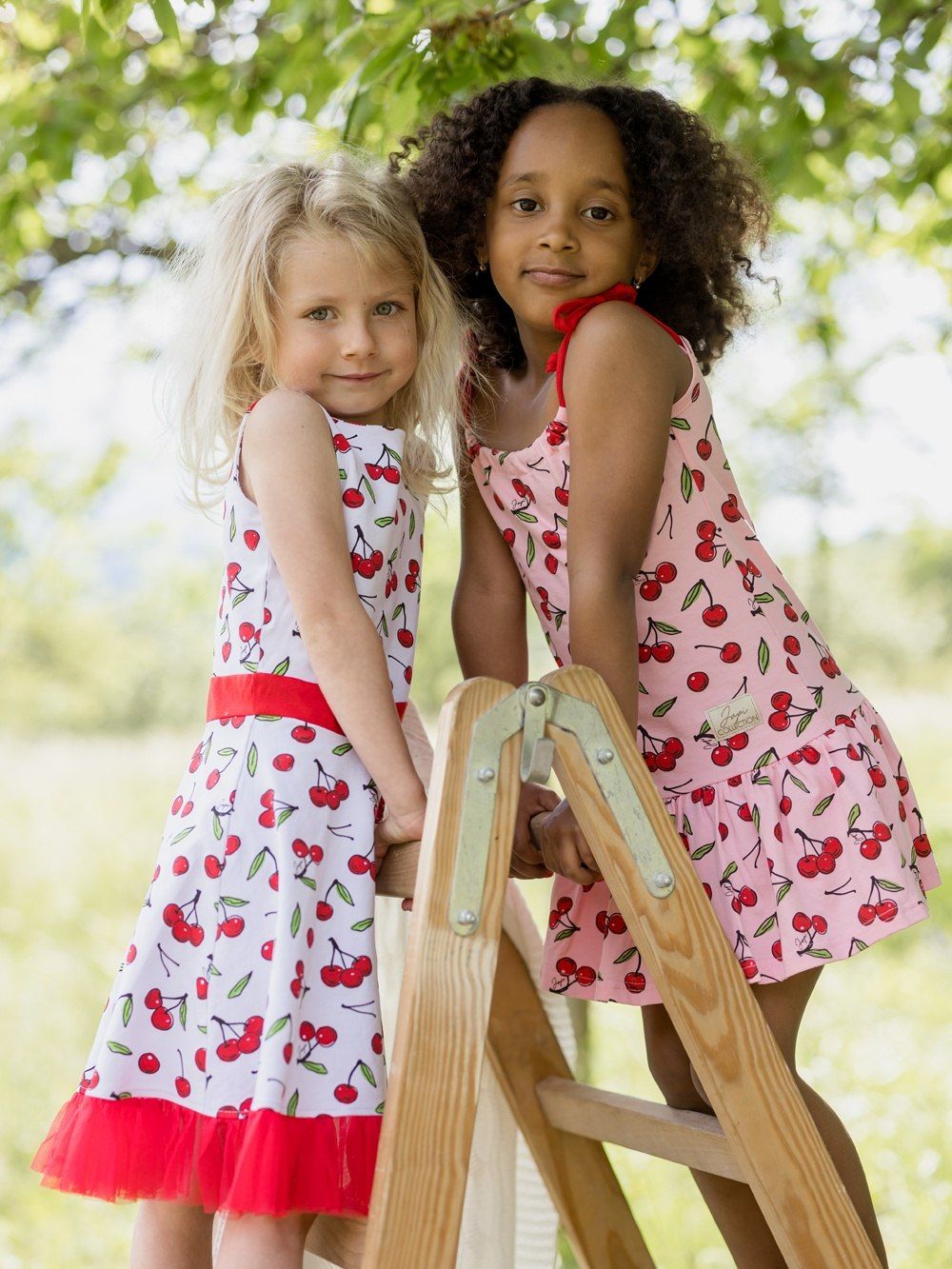JAPITEX Dress with straps CHERRY