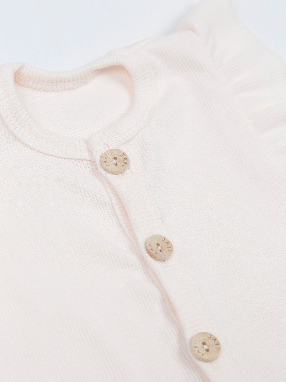 Flounce short-sleeved jumpsuit Basic Girl