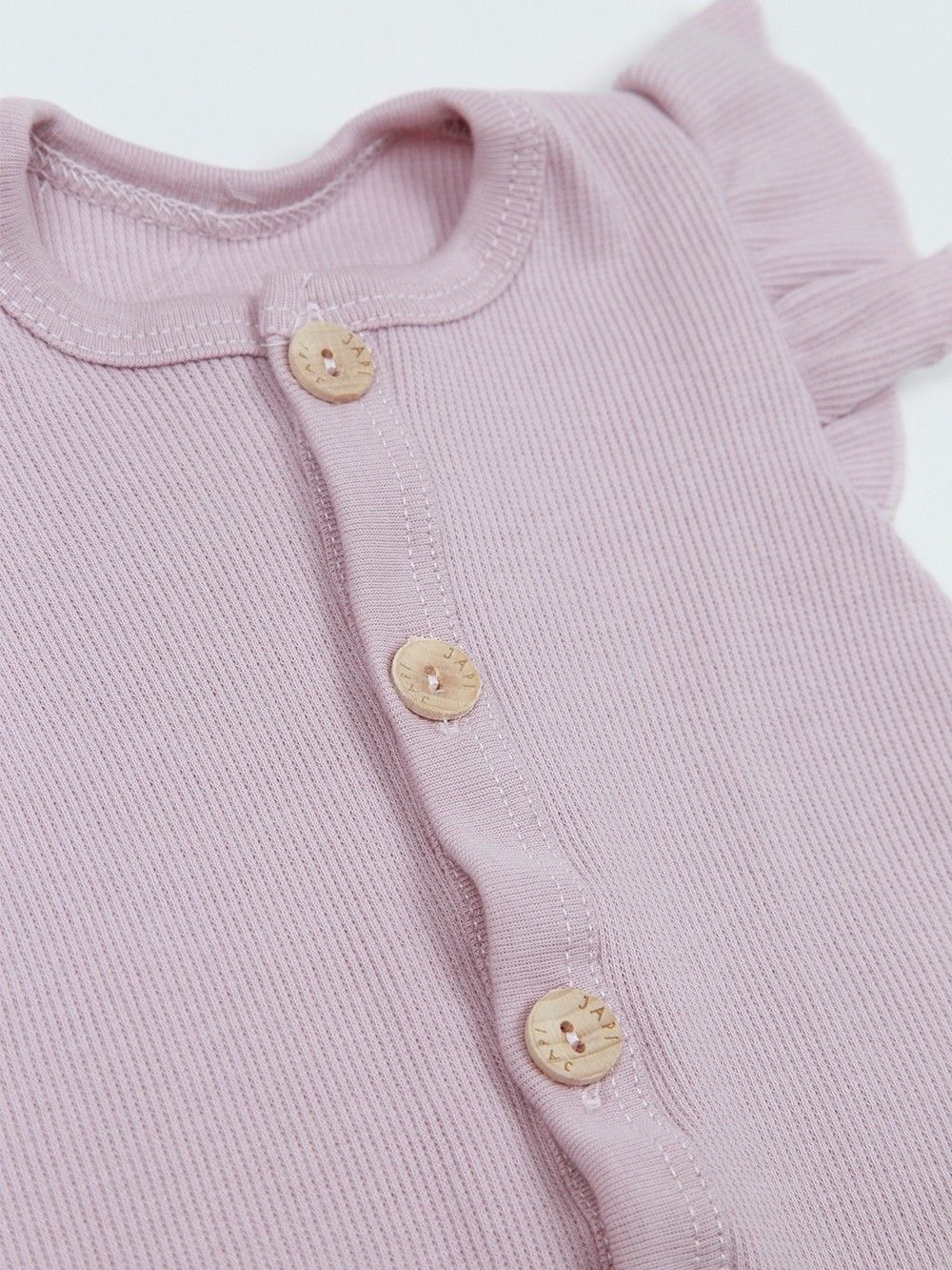 Flounce short-sleeved jumpsuit Basic Girl