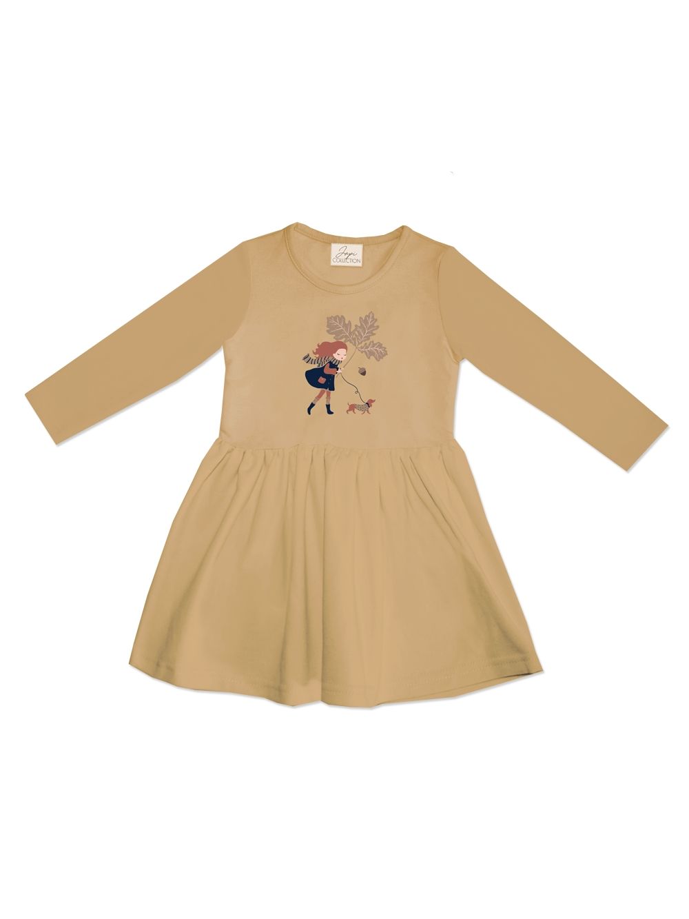 Girls' AUTUMN long-sleeved dress