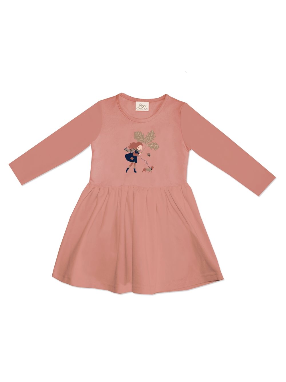 Girls' AUTUMN long-sleeved dress