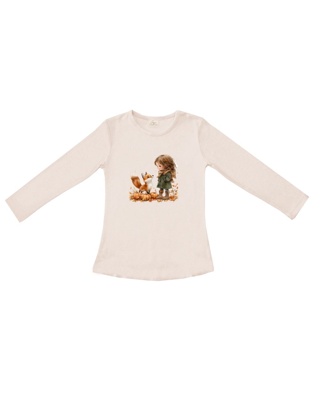 Girls' long-sleeved T-shirt AUTUMN WALK