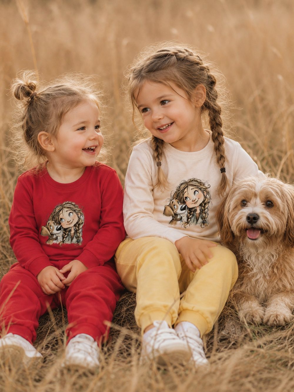 Girls' long-sleeved T-shirt FRIENDS