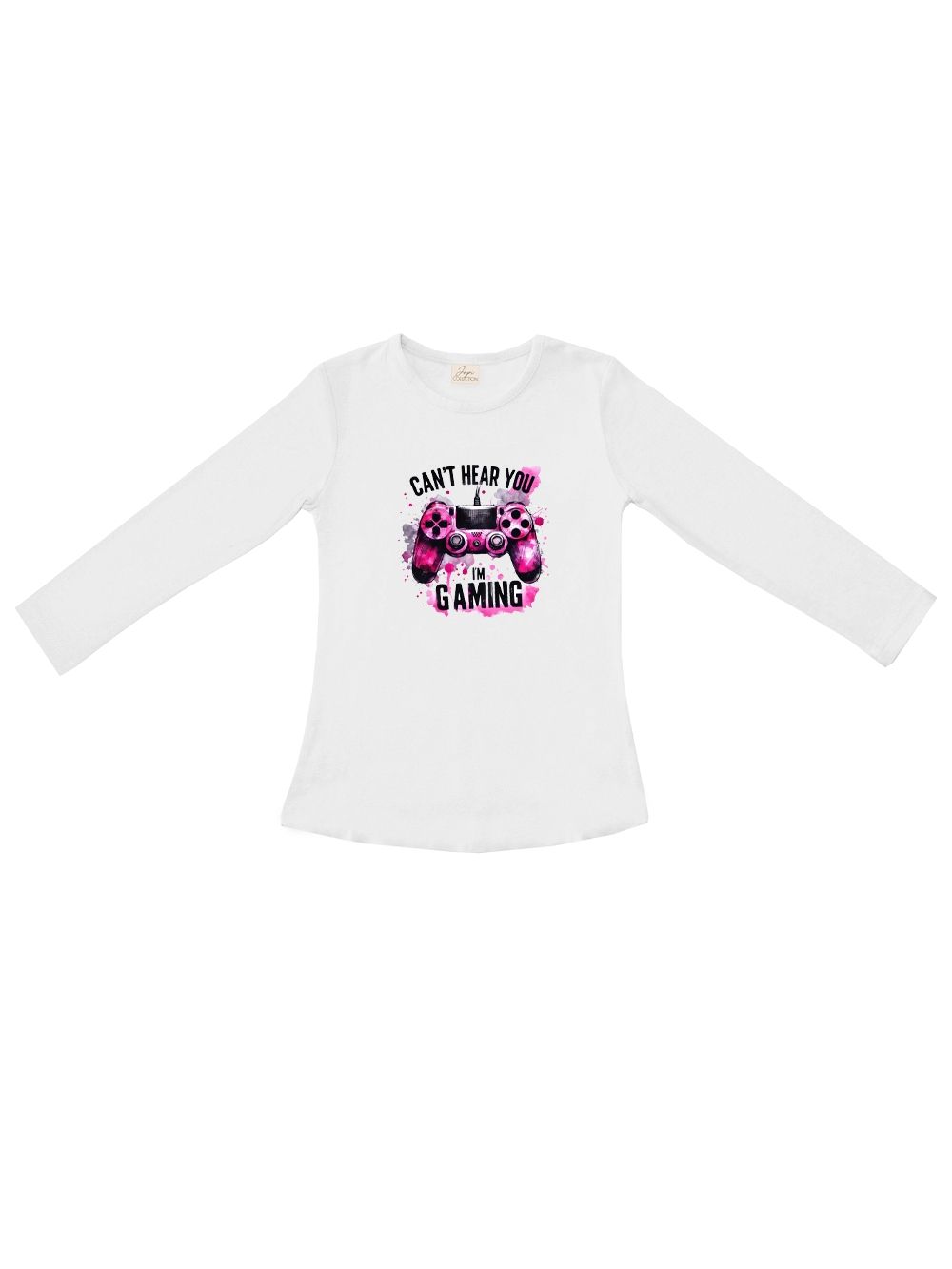 Girls' long-sleeved T-shirt PLAY