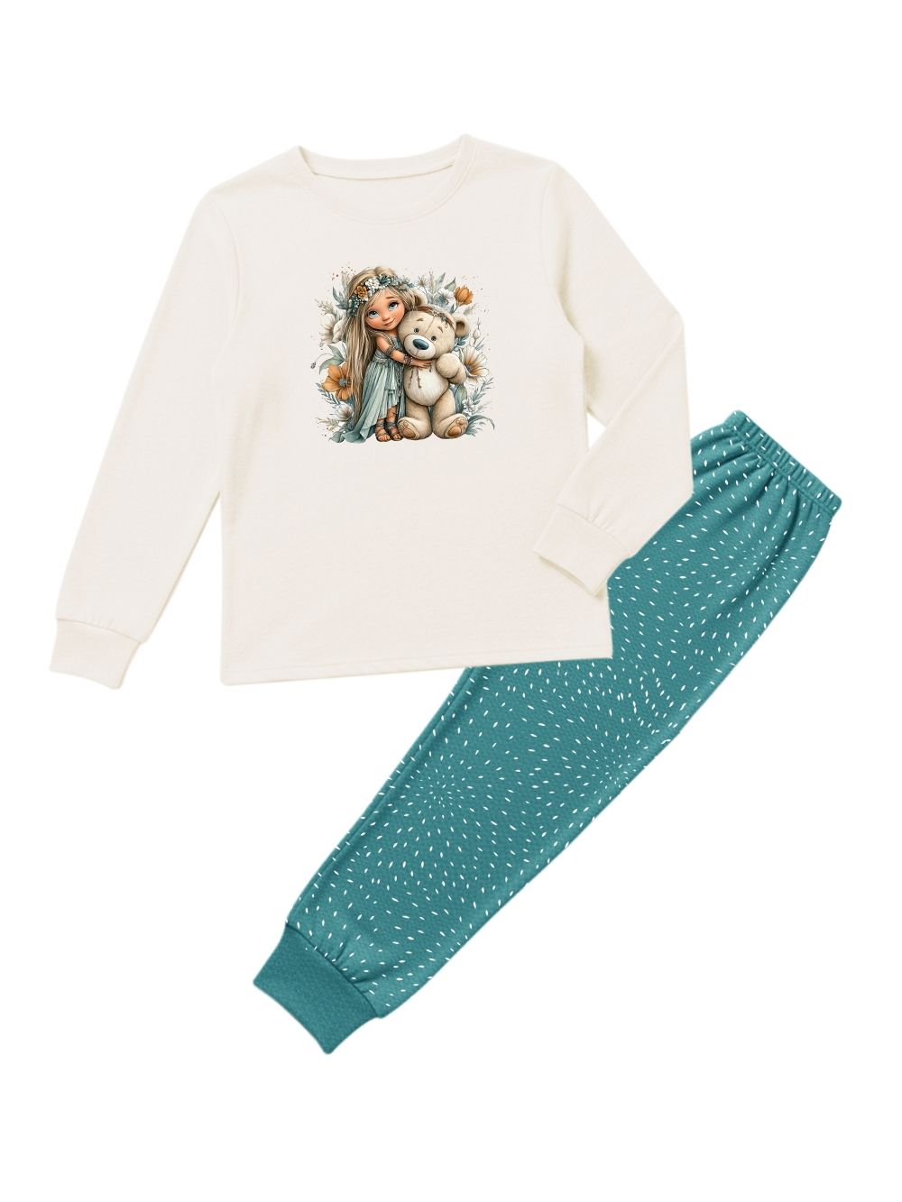 Girls' pajamas BLOSSOM and BEAR