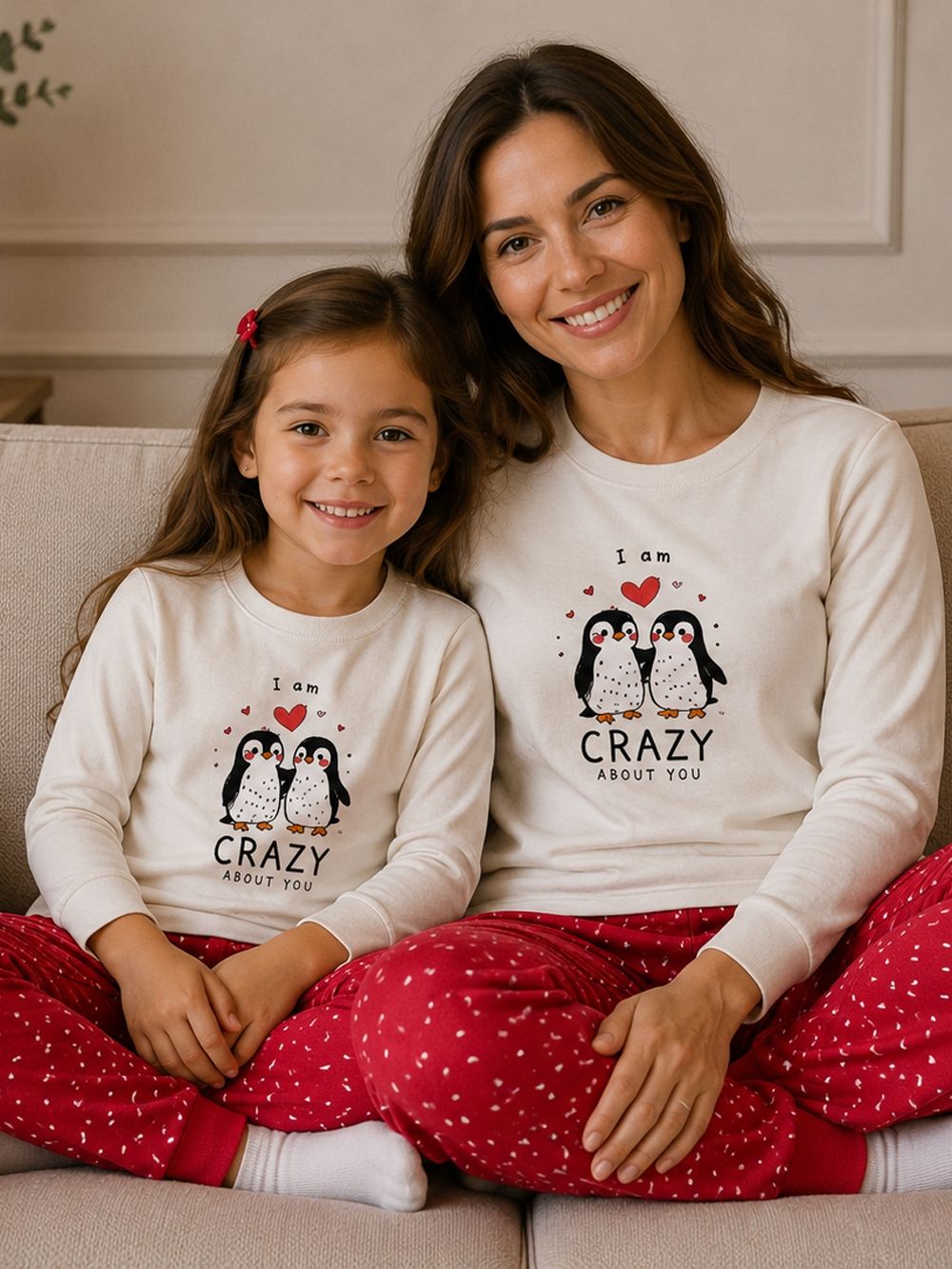 Girls' pajamas CRAZY ABOUT YOU
