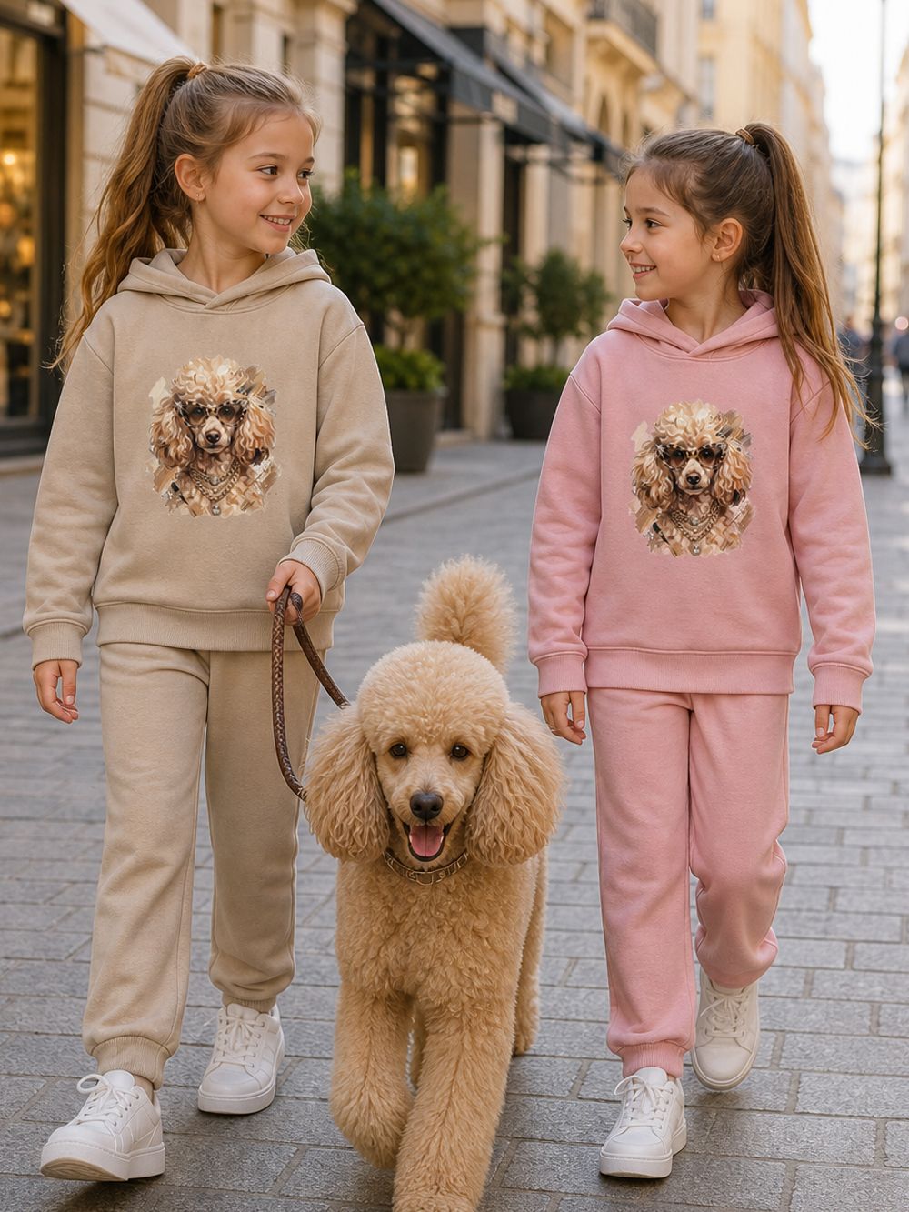 Girls' sweatpants 1C GIRLS COLORS
