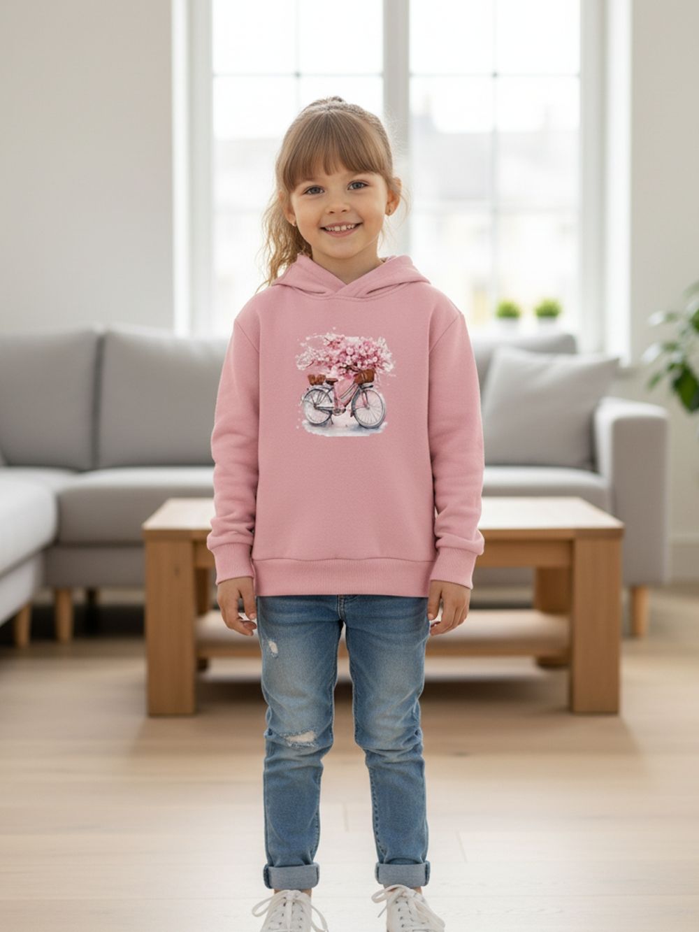 Girls' sweatshirt VINTAGE