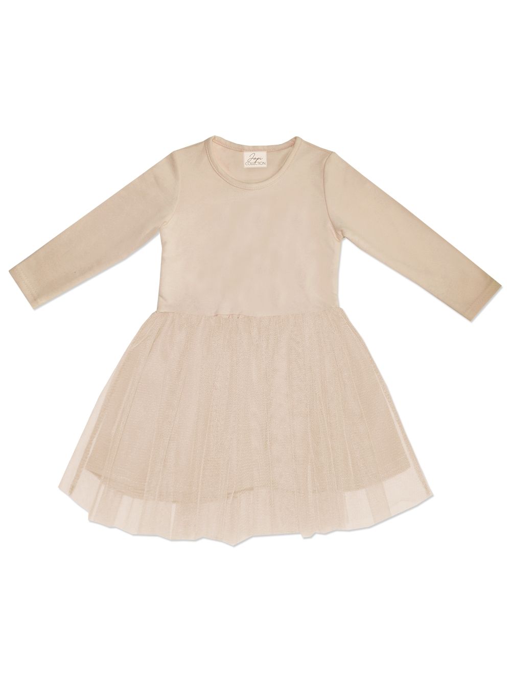 Girls' tulle 1C GIRLS COLORS dress with long sleeves