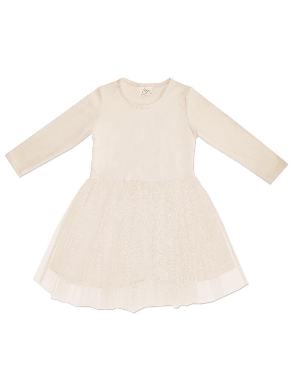 Girls' tulle 1C GIRLS COLORS dress with long sleeves