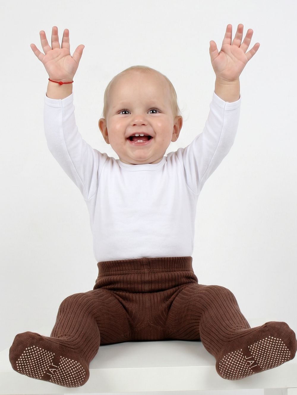 Kid's tights anti-slip RIB SLIM 2