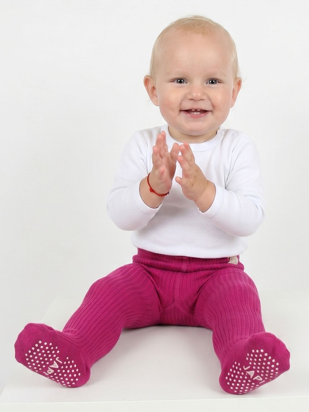 Kid's tights anti-slip RIB SLIM