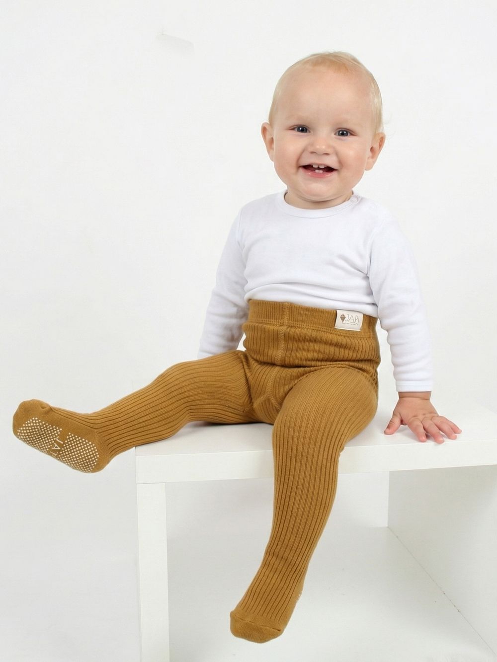 Kid's tights anti-slip RIB SLIM