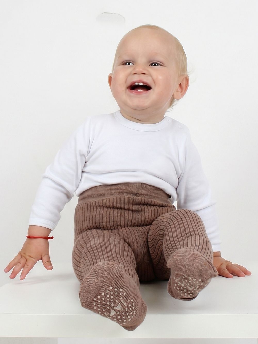 Kid's tights anti-slip RIB SLIM