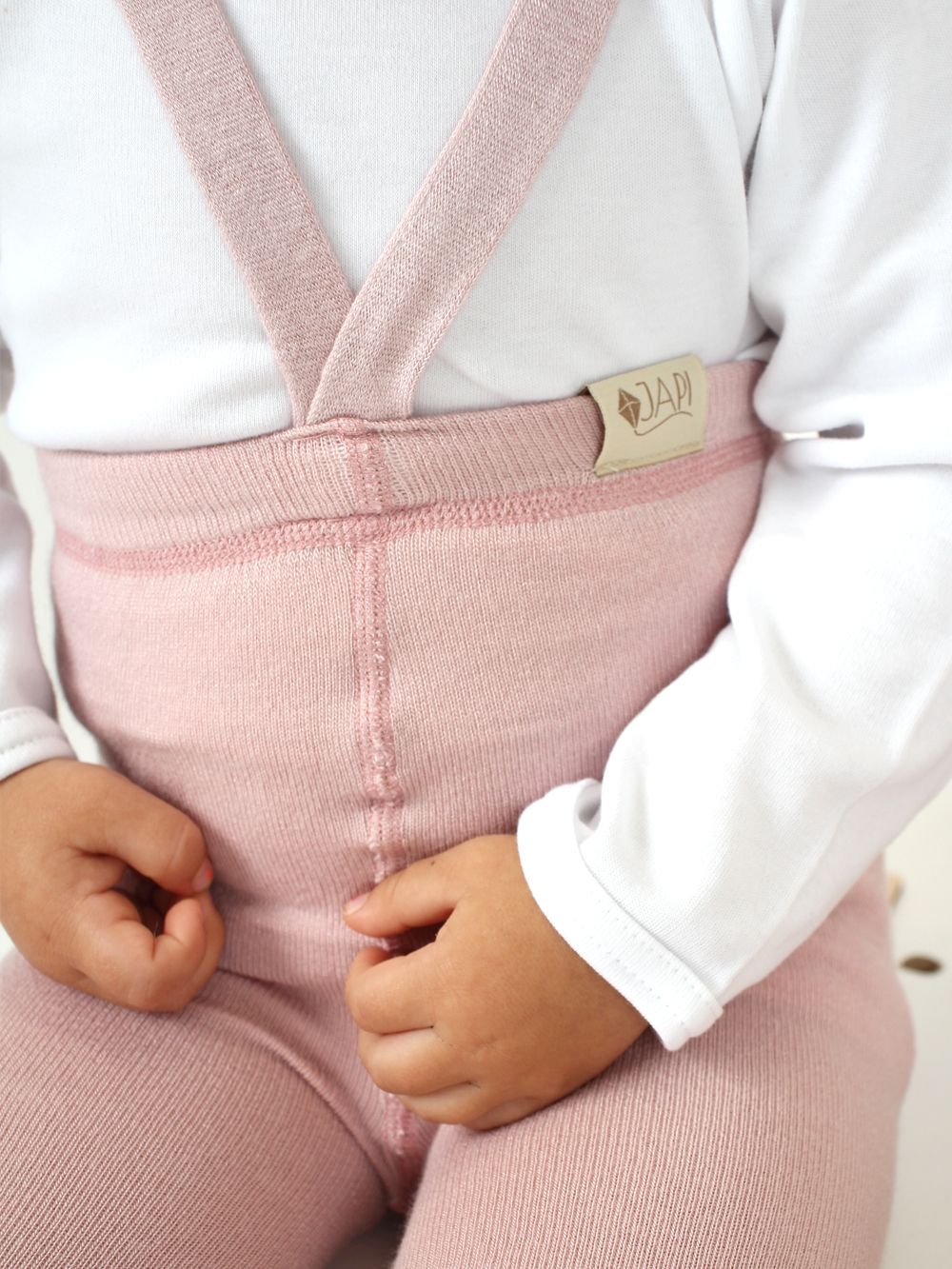 Kid's tights with braces BAMBOO 1