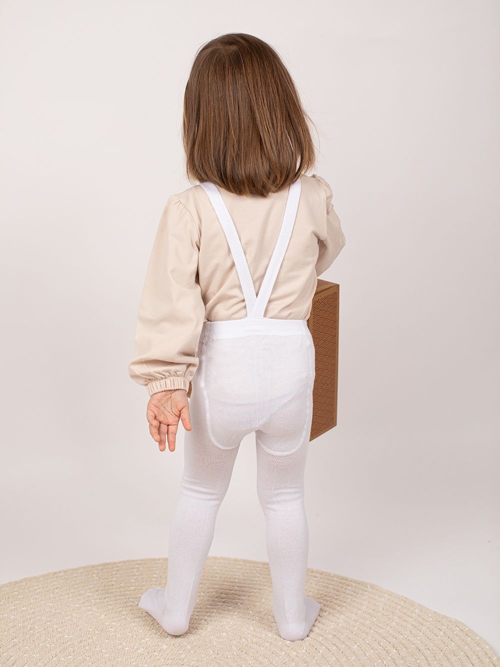 Kid's tights with braces BAMBOO 1