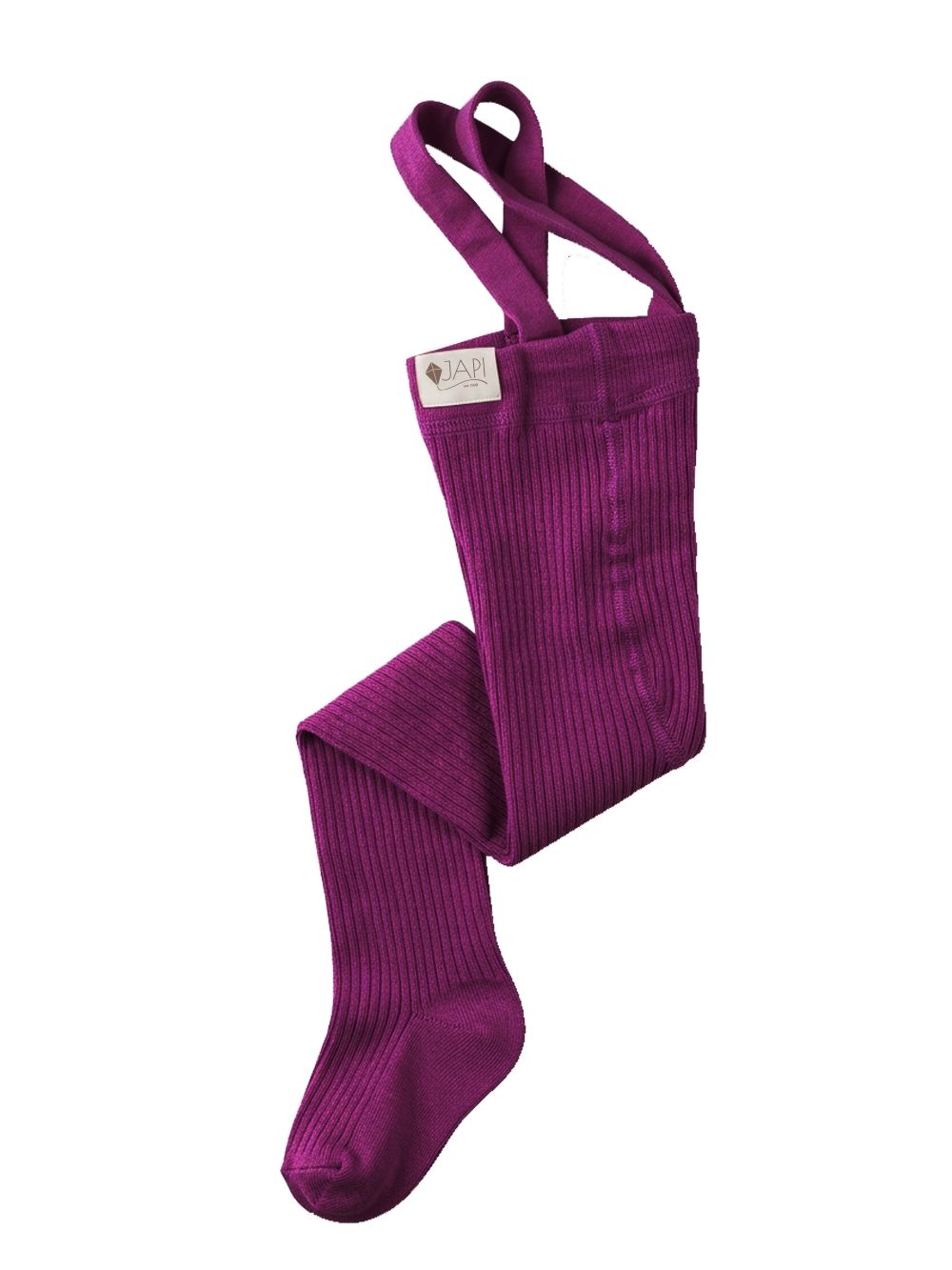 Kid's tights with braces RIB SLIM 2