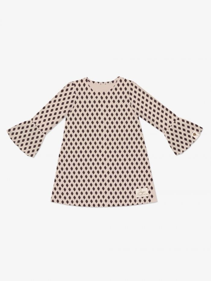 Bell-sleeved tunic Rose