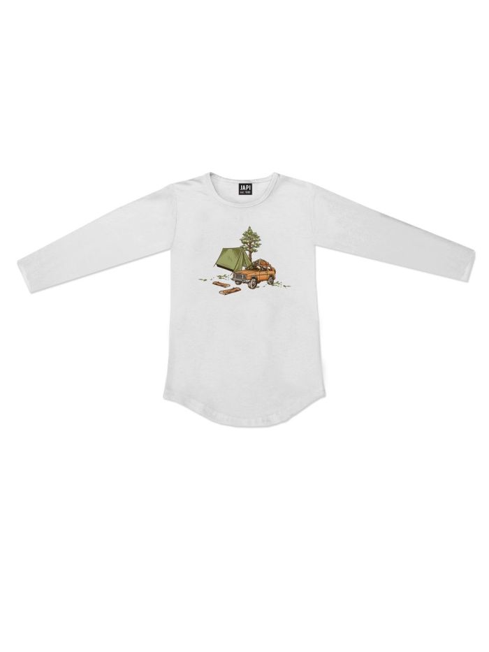 Boys' long-sleeved CAMP T-shirt