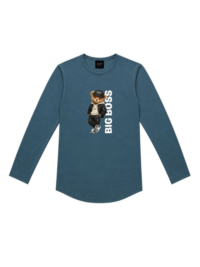 Boys' long-sleeved T-shirt  BIG BOSS