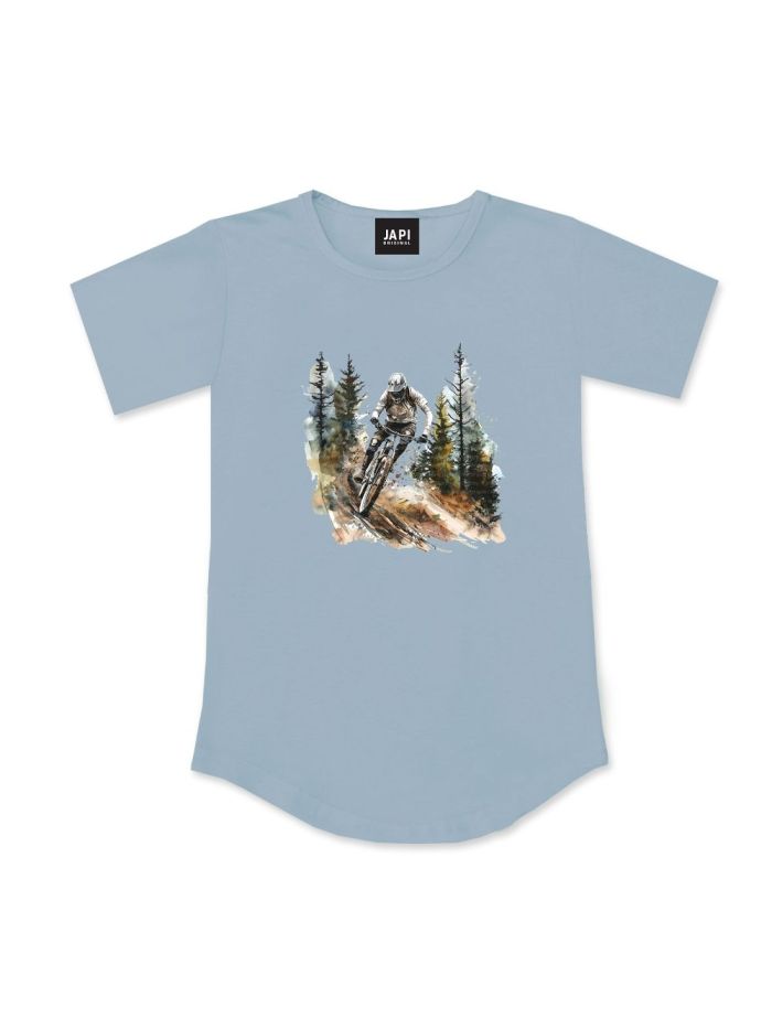 Boys'short-sleeved MOUNTAIN BIKE T-shirt