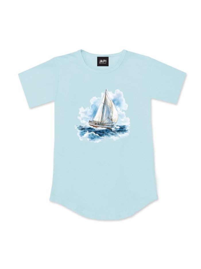 Boys'short-sleeved SAILING TIME T-shirt