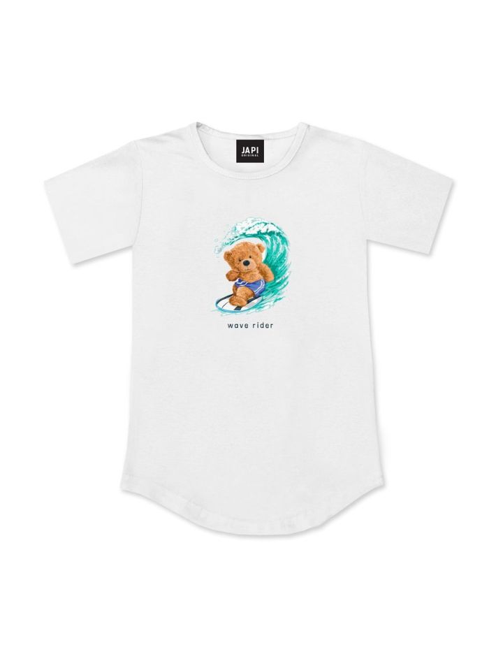 Boys'short-sleeved TEDDY SURFER T-shirt