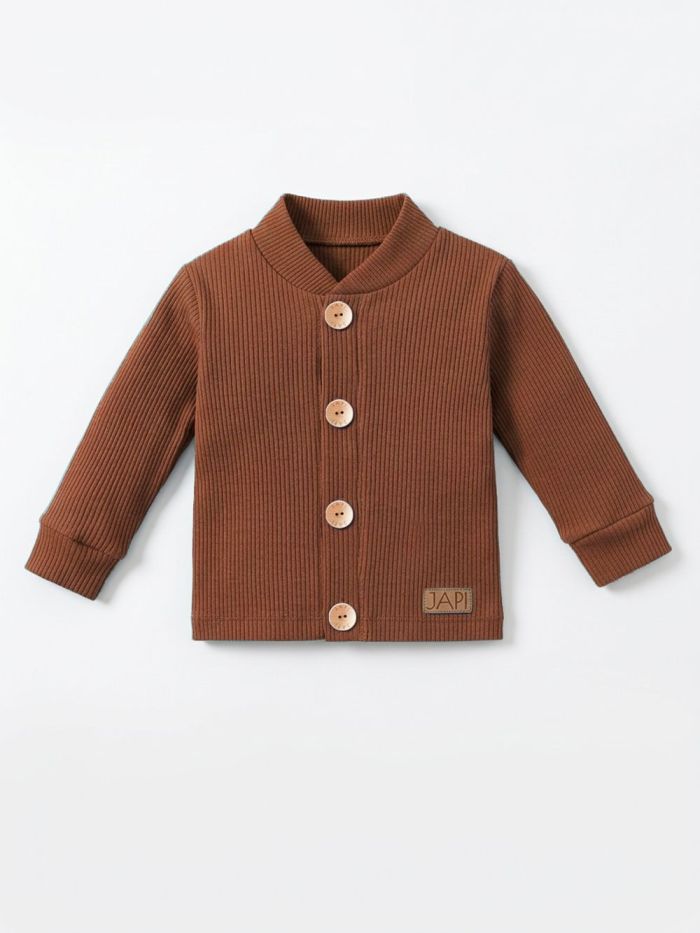 Children's button-down sweatshirt GOOSE