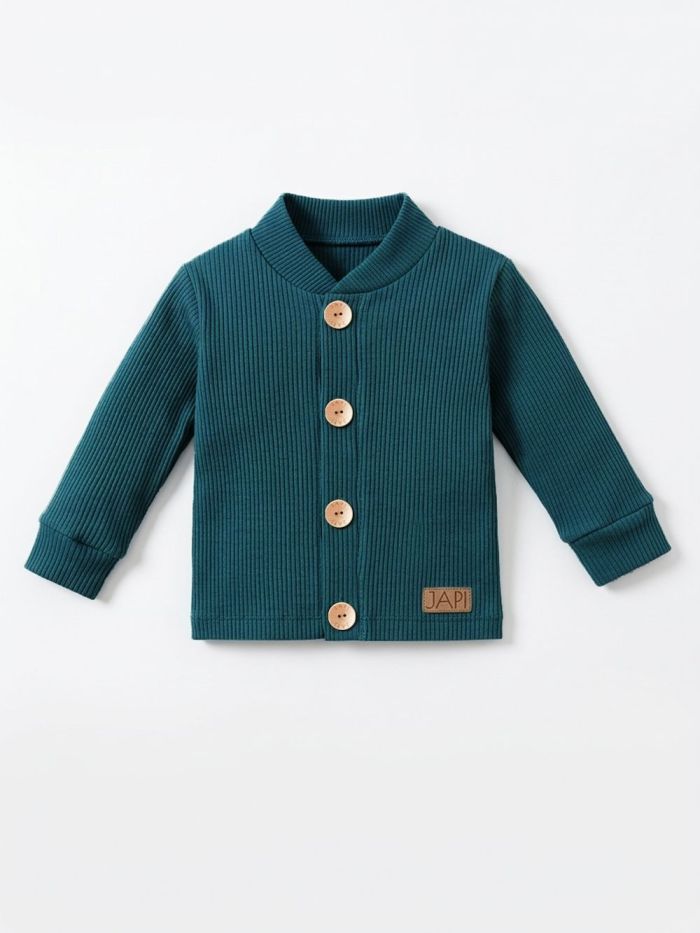 Children's button-down sweatshirt SKY