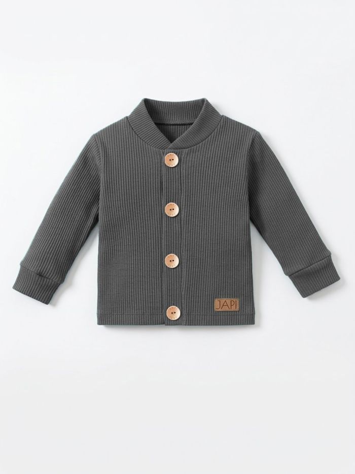 Children's button-down sweatshirt SKY