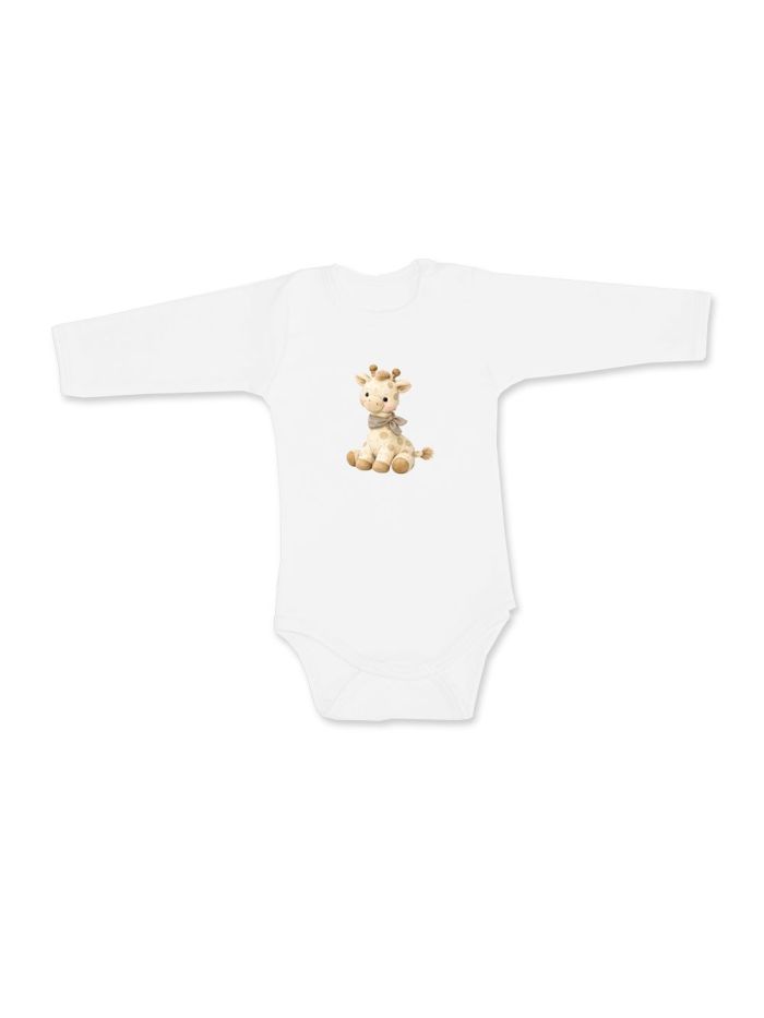 Children's long-sleeved bodysuits GIRAFFE