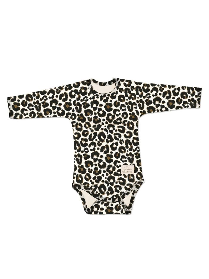 Children's long-sleeved bodysuits LEOPARD