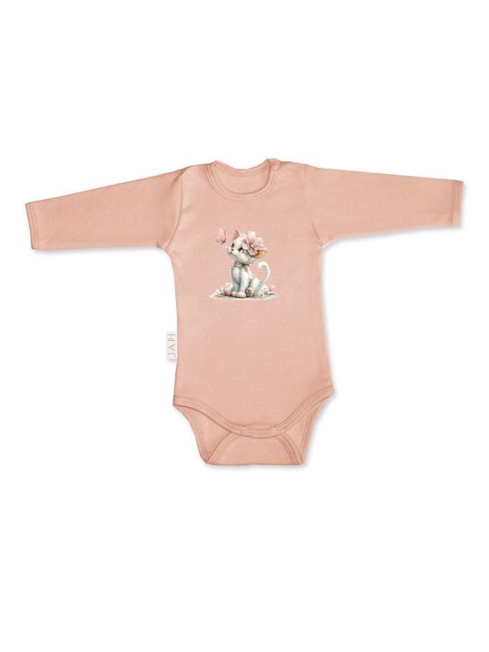 Children's long-sleeved bodysuits SWEET CAT
