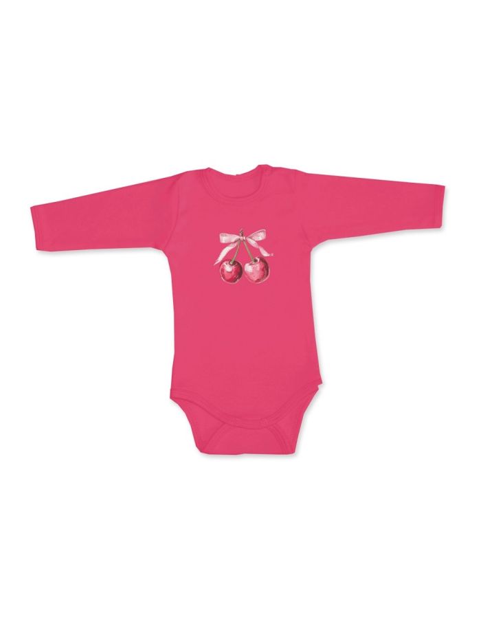 Children's long-sleeved bodysuits SWEET CHERRY