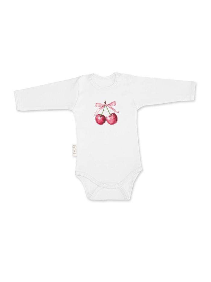 Children's long-sleeved bodysuits SWEET CHERRY