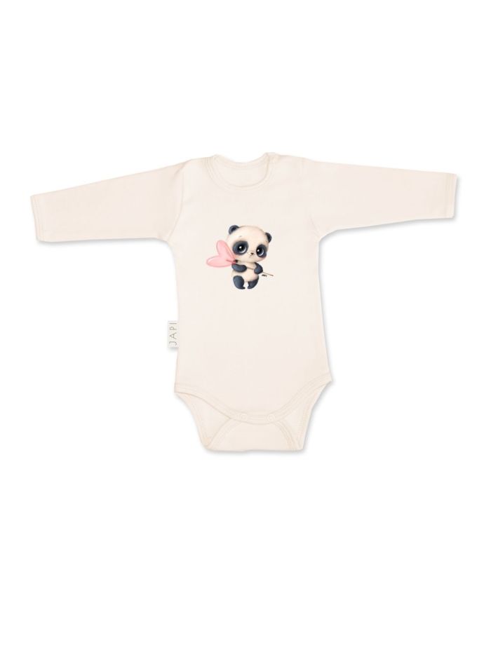 Children's long-sleeved bodysuits SWEET PANDA