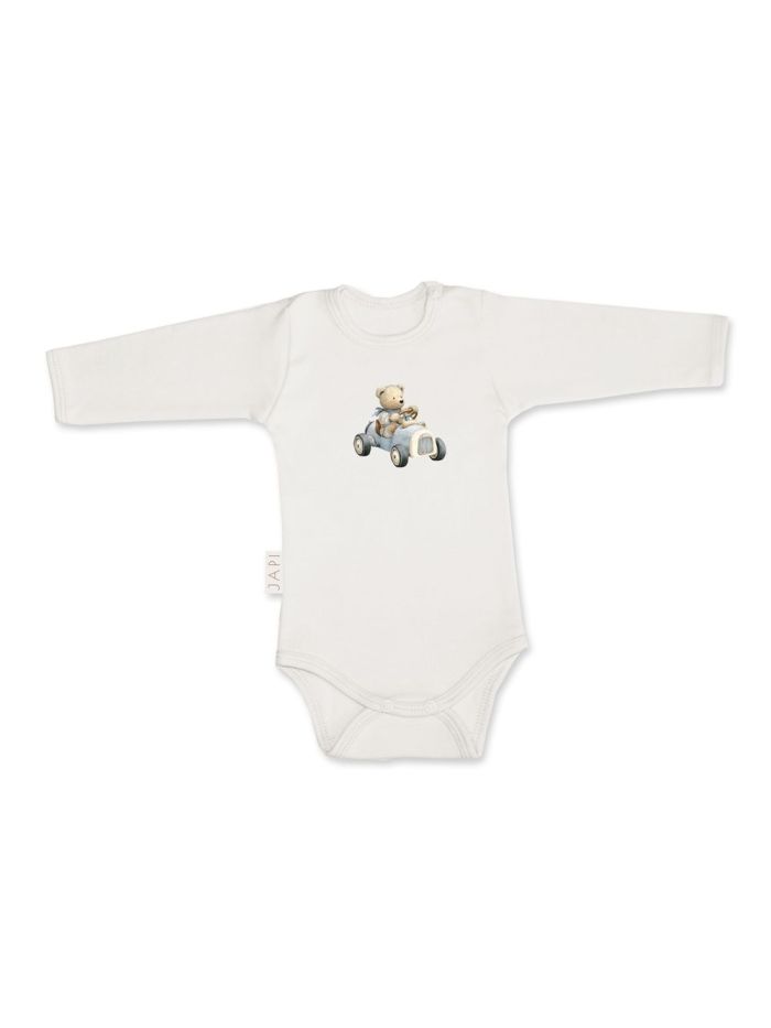 Children's long-sleeved bodysuits TEDDY CAR