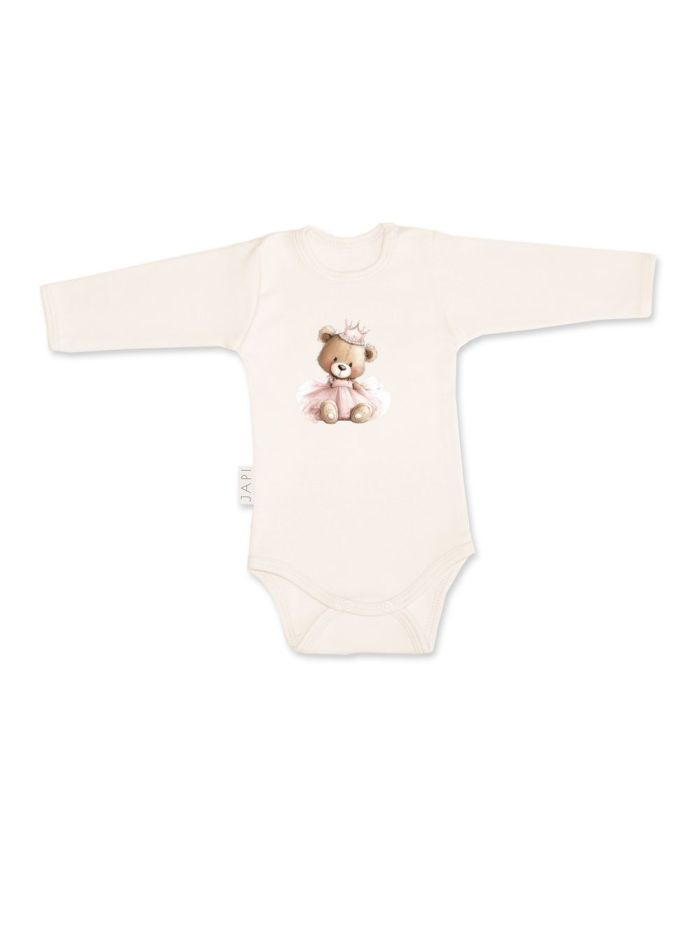Children's long-sleeved bodysuits TEDDY PRINCESS
