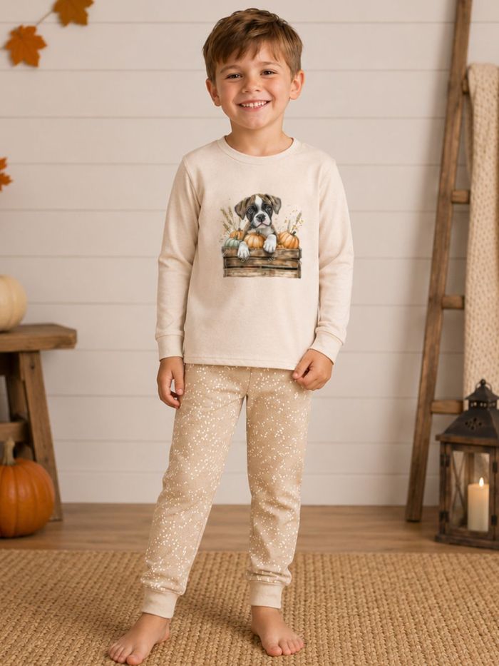 Children's pajamas PUMPKIN DOG