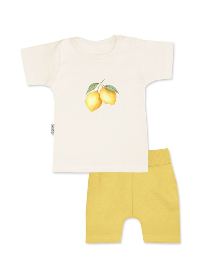 Children's set T-shirt + shorts LEMONS