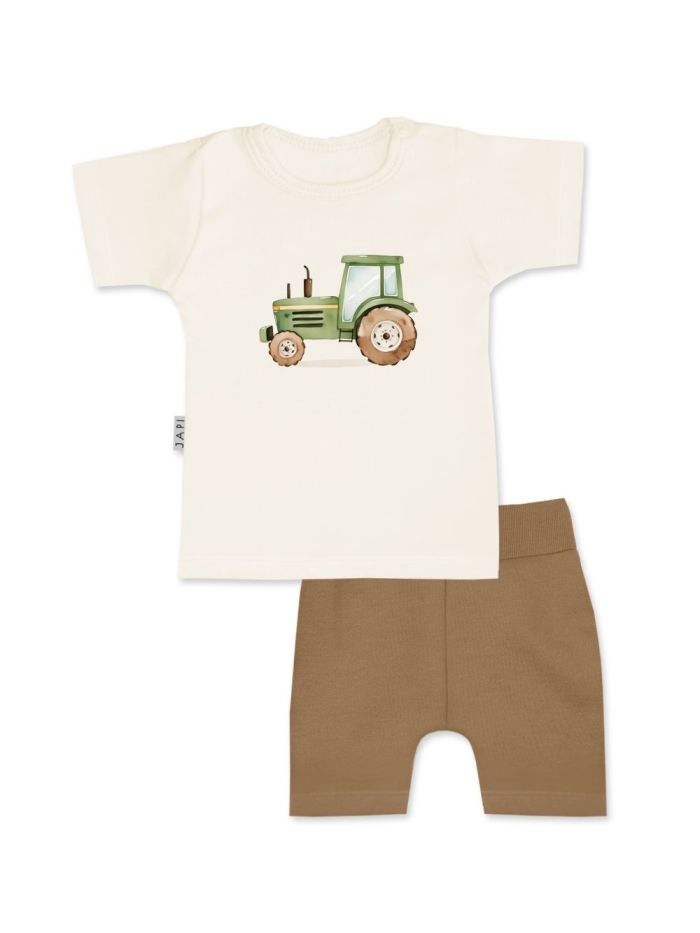 Children's set T-shirt + shorts TRACTOR