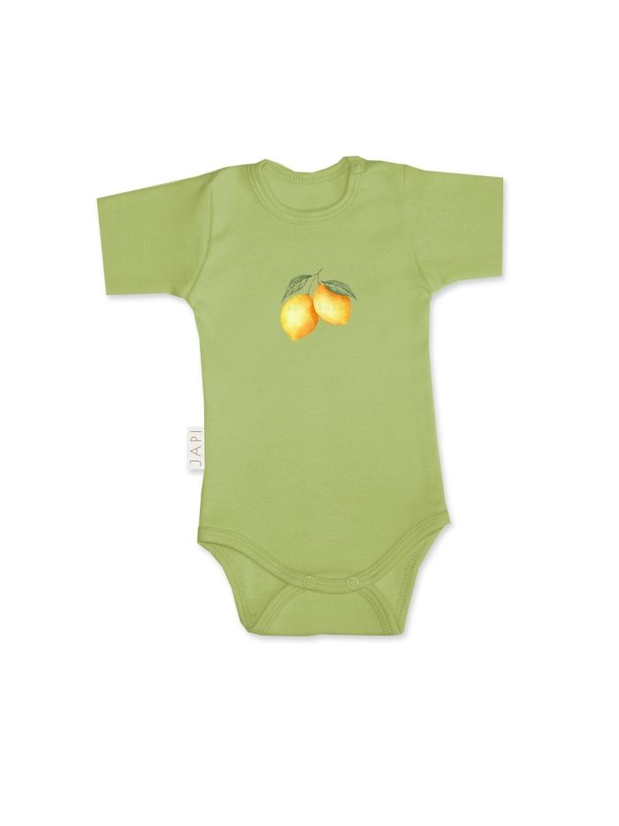 Children's short-sleeved bodysuits LEMONS