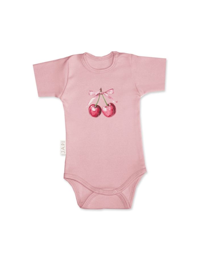 Children's short-sleeved bodysuits SWEET CHERRY