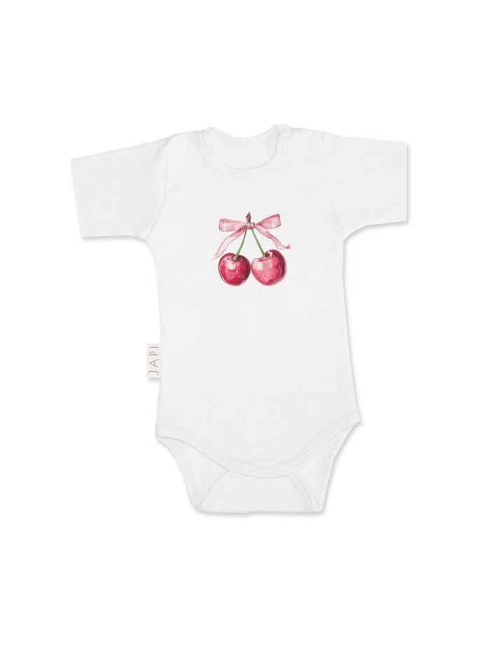 Children's short-sleeved bodysuits SWEET CHERRY