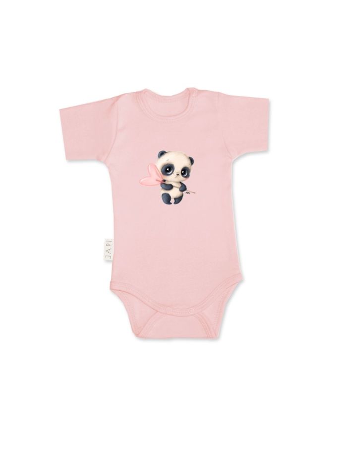 Children's short-sleeved bodysuits SWEET PANDA