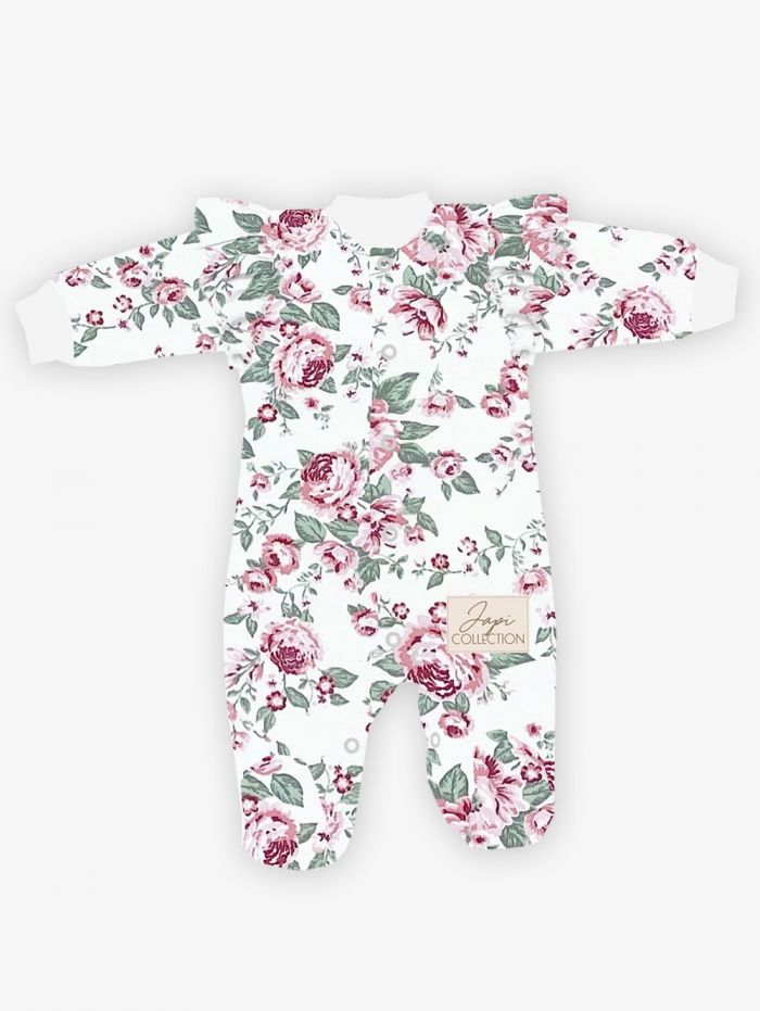 Flounce overall Roses