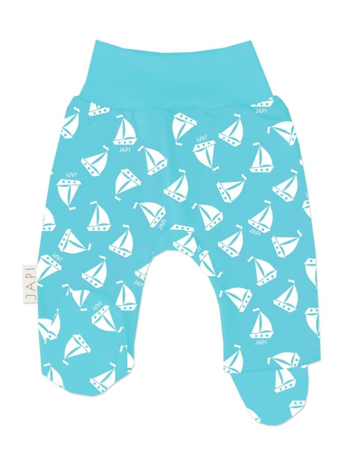 Footie trousers SAILBOAT