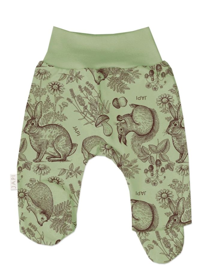 Footie trousers WOOD