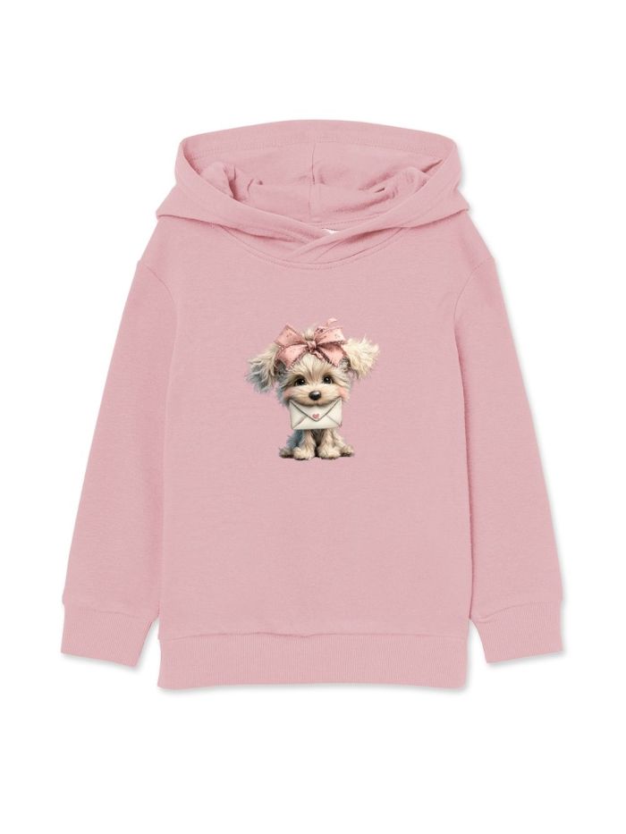 Girls' hoodie LITTLE PUPPY