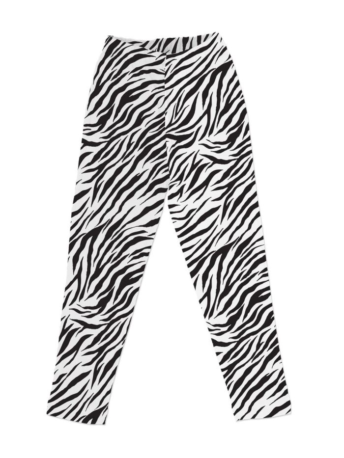Girls' leggings ZEBRA